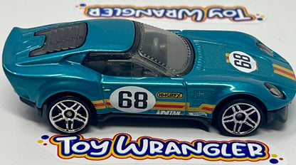 Hot Wheels El Segundo Coupe Teal HW Turbo 51/250 With Protector