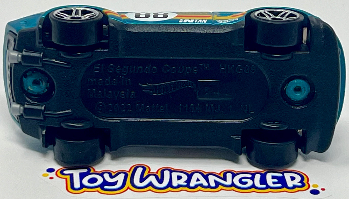 Hot Wheels El Segundo Coupe Teal HW Turbo 51/250 With Protector