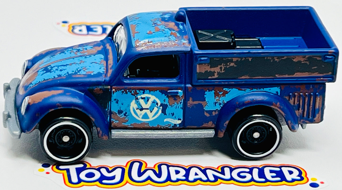 Hot Wheels Blue '49 Volkswagen Beetle Pickup With Protector