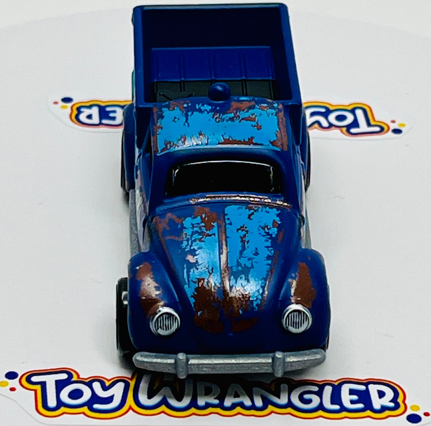 Hot Wheels Blue '49 Volkswagen Beetle Pickup With Protector