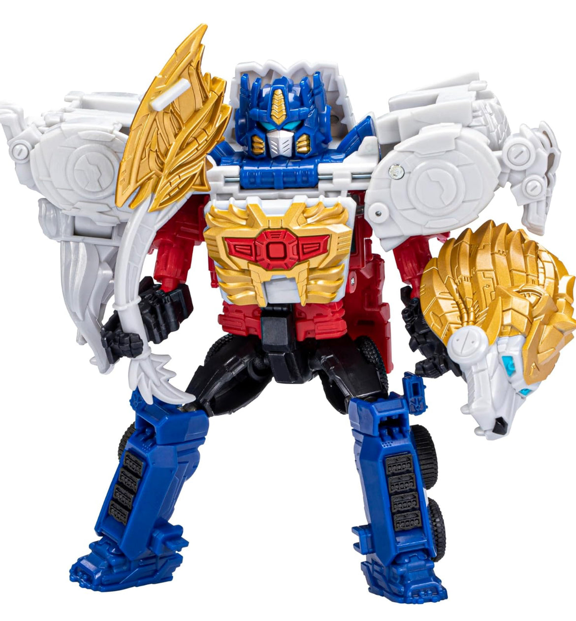Transformers: Rise of The Beasts Movie, Beast Alliance, Beast Combiners 2-Pack Optimus Prime & Lionblade Toys, Ages 6 and Up, 5-inch