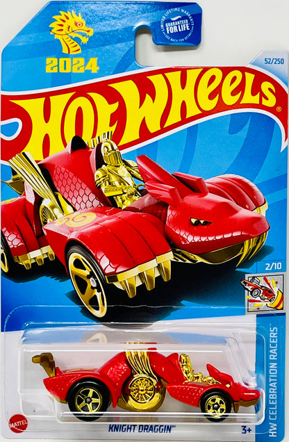 Hot Wheels Knight Draggin Red 2024