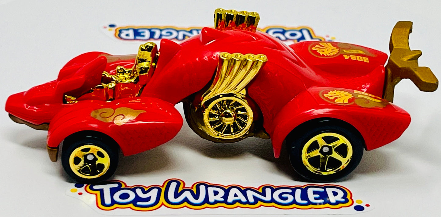 Hot Wheels Knight Draggin Red 2024