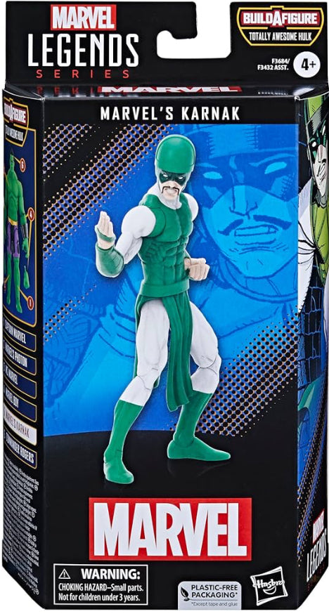 Marvel Legends Series Marvel Comics Marvel’s Karnak 6-Inch Collectible Action Figures, Toys for Ages 4 and Up