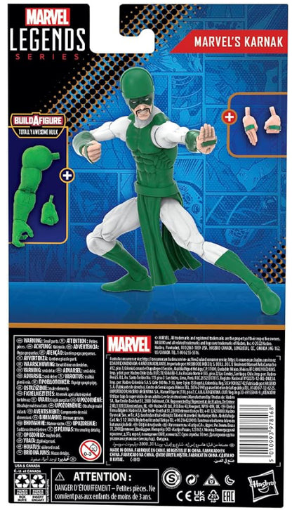 Marvel Legends Series Marvel Comics Marvel’s Karnak 6-Inch Collectible Action Figures, Toys for Ages 4 and Up