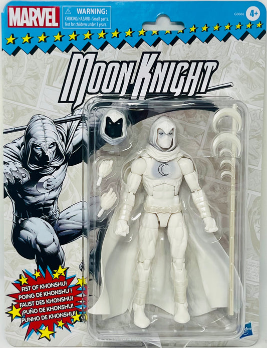 Marvel Legends Retro Series Moon Knight Exclusive Action Figure