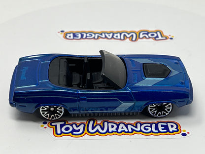 2024 Hot Wheels 20/250 '70 Plymouth Barracuda HW Roadsters 3/5 Blue