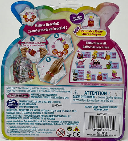 Twisty Petz Treatz Pancake Bear Series 4 Jewelry Bracelet Scented