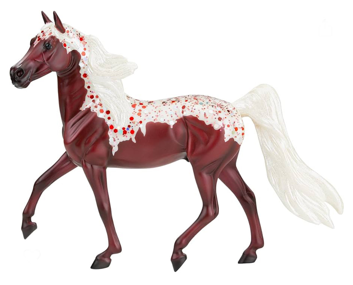 Breyer Horses Freedom Series Red Velvet | Decorator Series | 9" x 6" | Horse Toy Model | 1:12 Scale Horse Figurine | Model #62220