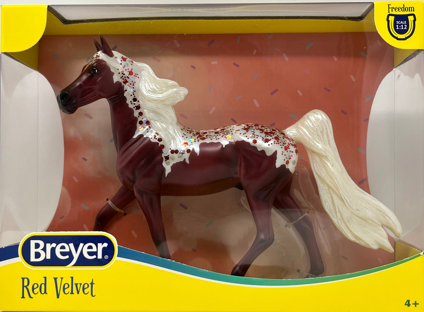 Breyer Horses Freedom Series Red Velvet | Decorator Series | 9" x 6" | Horse Toy Model | 1:12 Scale Horse Figurine | Model #62220