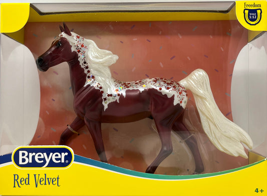 Breyer Horses Freedom Series Red Velvet | Decorator Series | 9" x 6" | Horse Toy Model | 1:12 Scale Horse Figurine | Model #62220