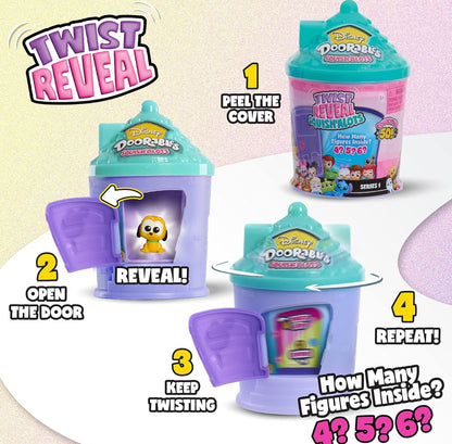 Just Play Squish’Alots Series 1, Collectible Blind Bag Figures in Capsule, Officially Licensed Kids Toys for Ages 5 Up by Just Play