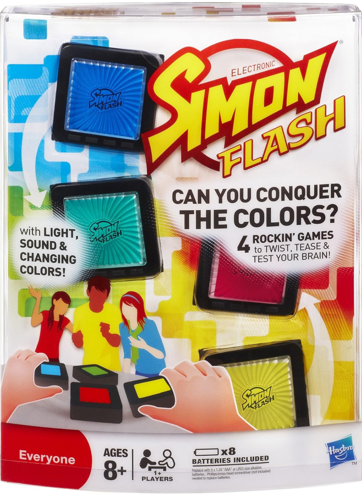 SIMON Flash 4 Rockin Games to Twist, Tease and Test Your Brain!