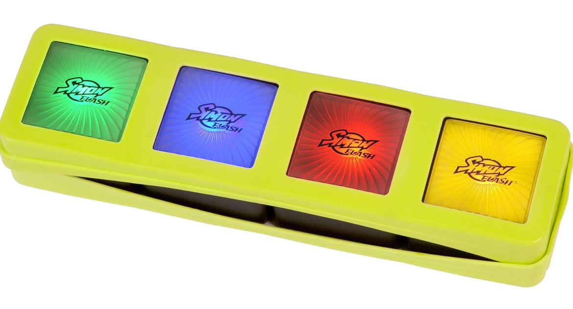 SIMON Flash 4 Rockin Games to Twist, Tease and Test Your Brain!