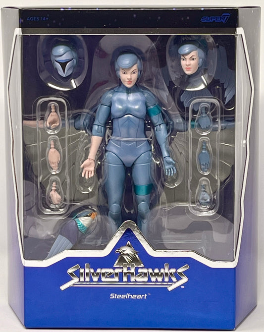 Super 7 SilverHawks Ultimates Steelheart Figure