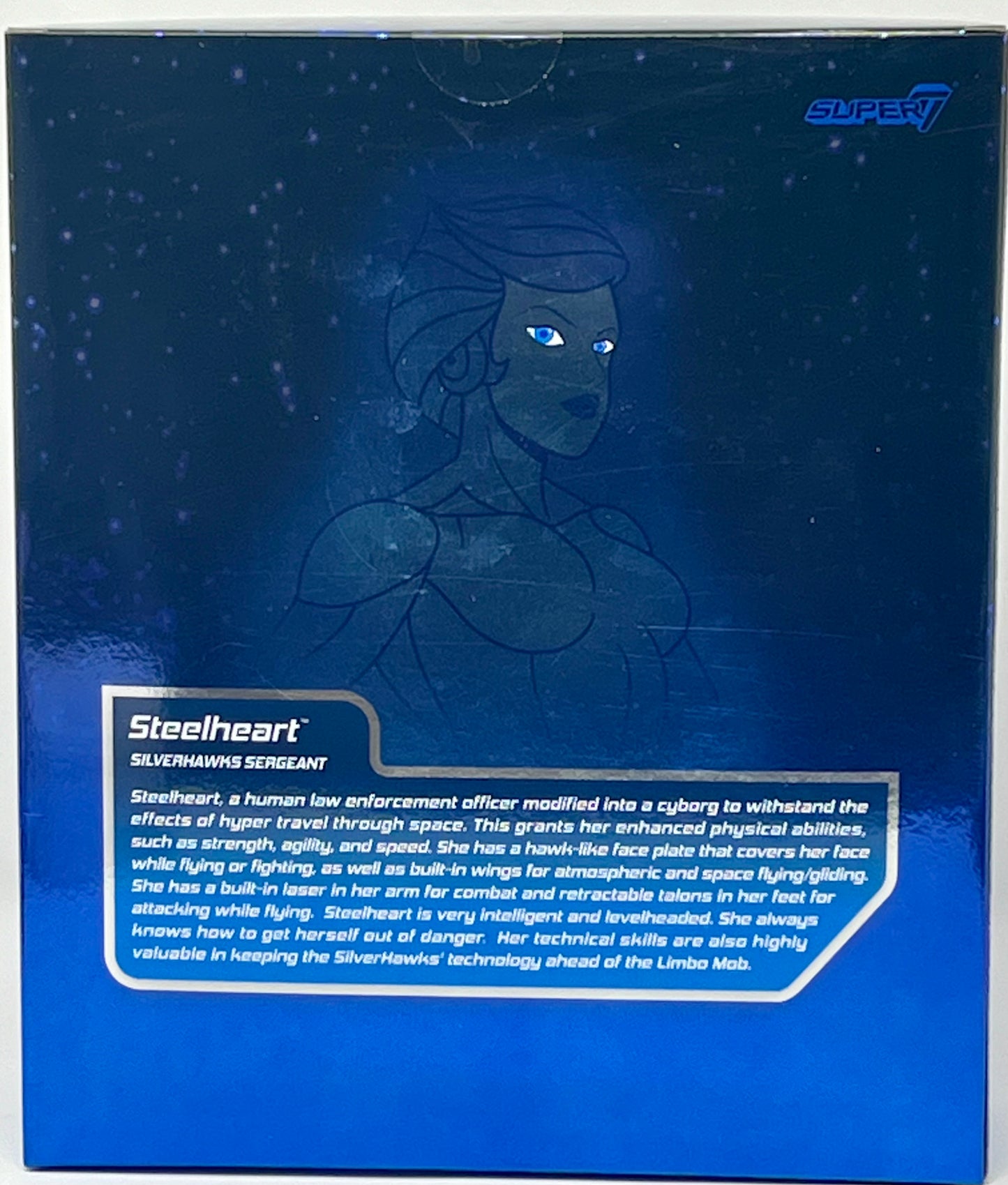 Super 7 SilverHawks Ultimates Steelheart Figure