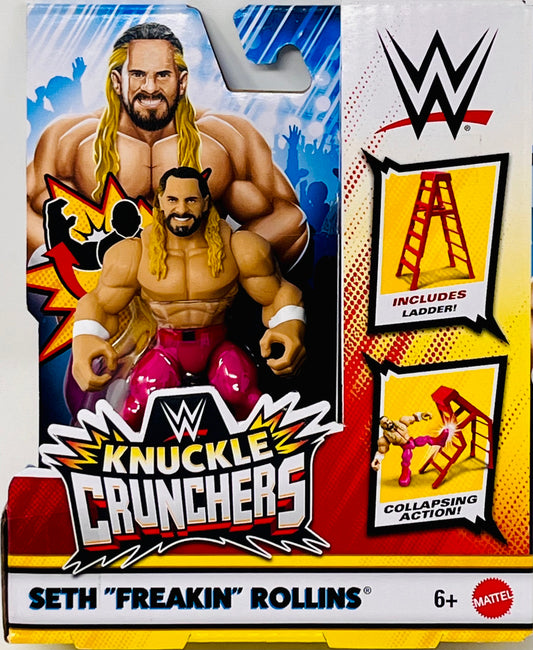 WW Knuckle Crunchers Seth “ Freakin” Rollins with Collapsing Ladder