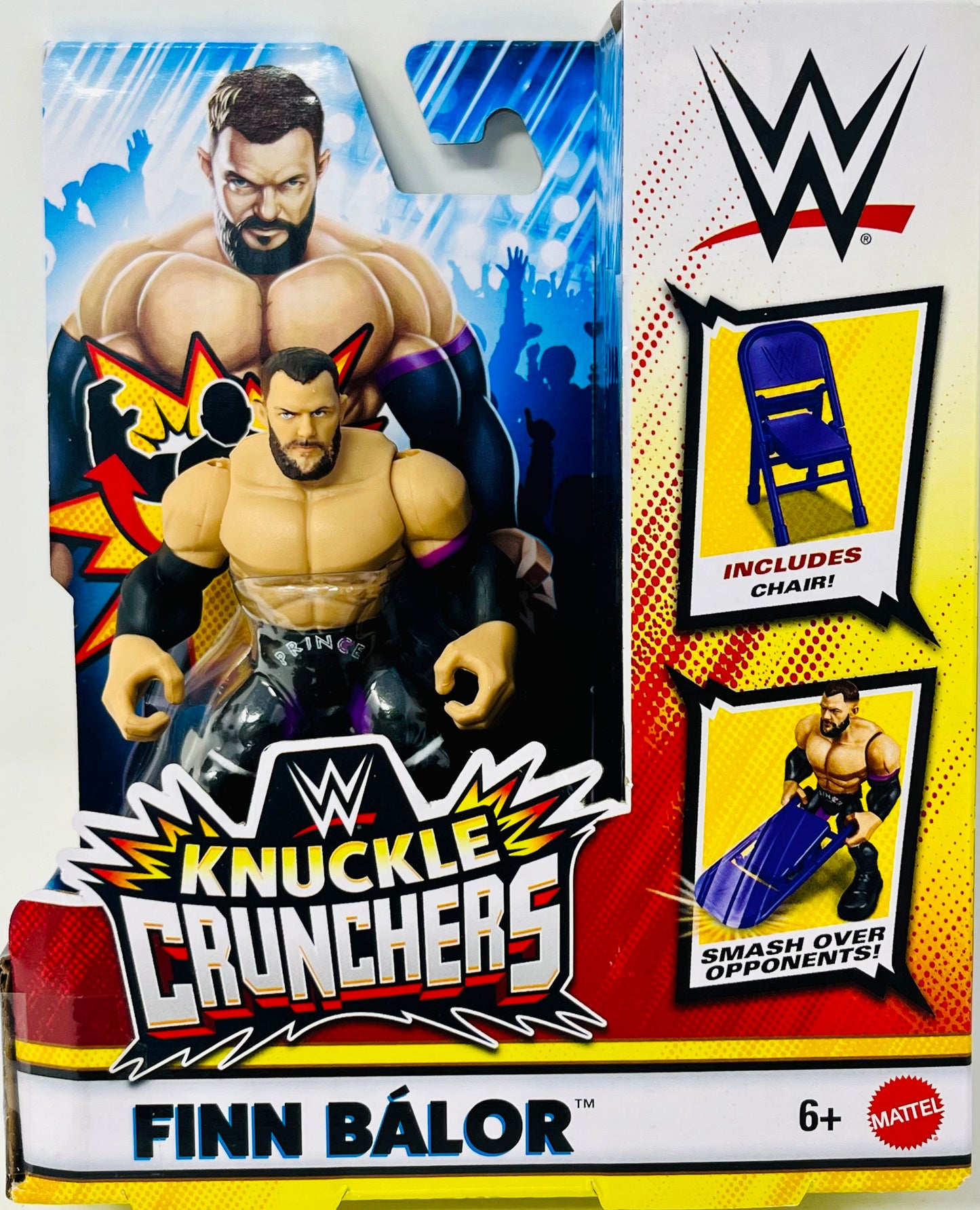 WW Knuckle Crunchers Finn Bálor with Chair