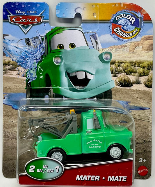 Disney Pixar Cars Mater Color Changers Green / Green Light