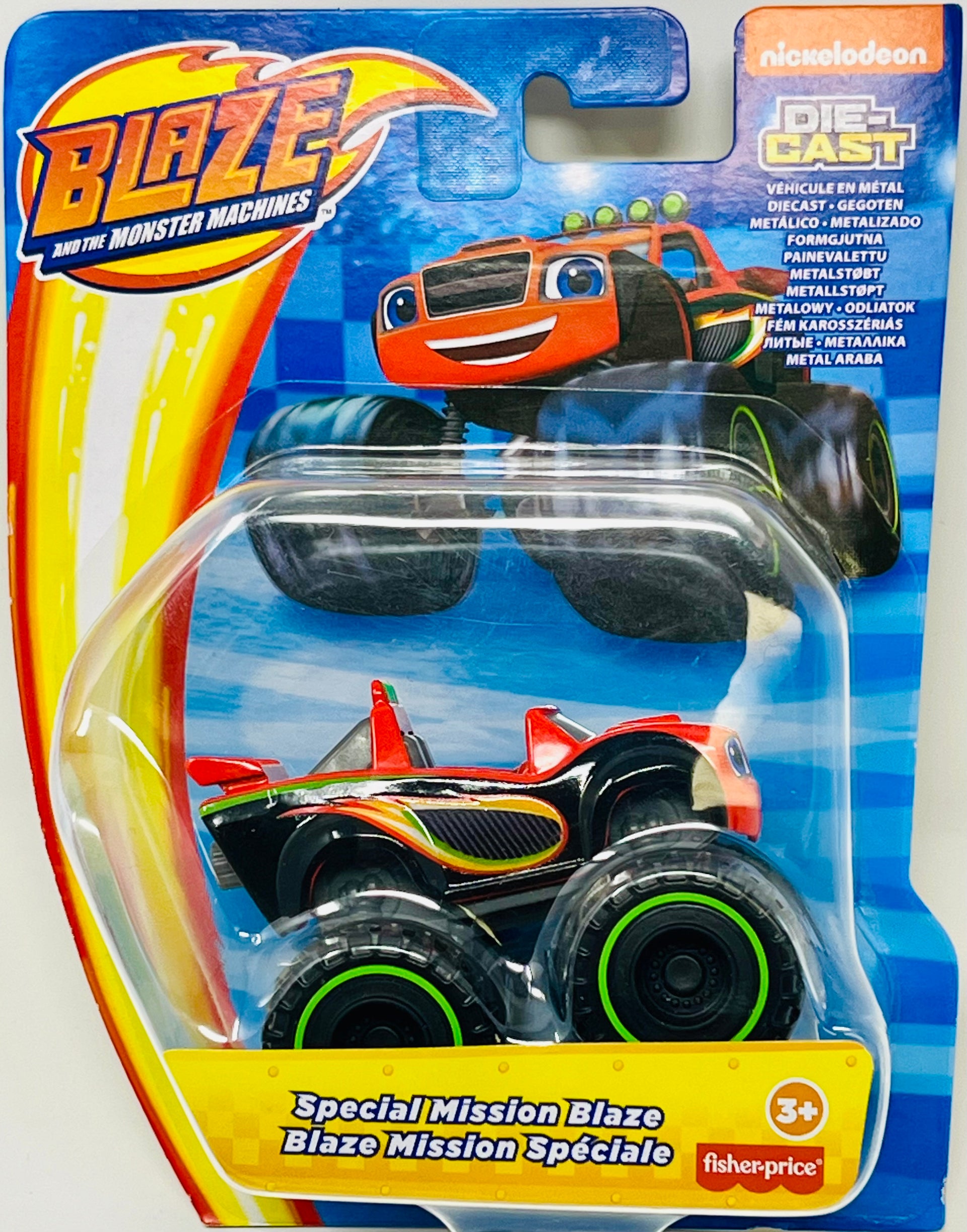 HOT Blaze Monster Truck Fisher Price Blaze Cars Fisher-Price