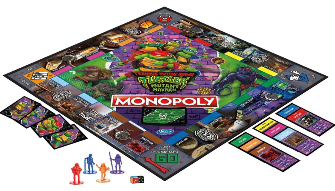 Teenage Mutant Ninjas Monopoly Mayhem Edition