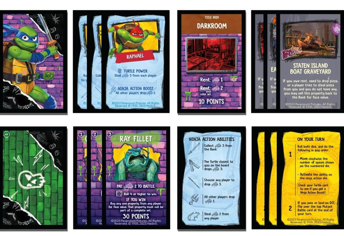 Teenage Mutant Ninjas Monopoly Mayhem Edition