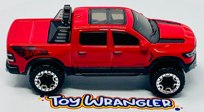 2 X Hot Wheels ‘23 Ram 1500 Rebel Red Pickup Truck HW Hot Trucks 4 Door