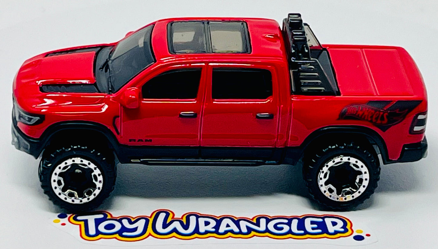 2 X Hot Wheels ‘23 Ram 1500 Rebel Red Pickup Truck HW Hot Trucks 4 Door