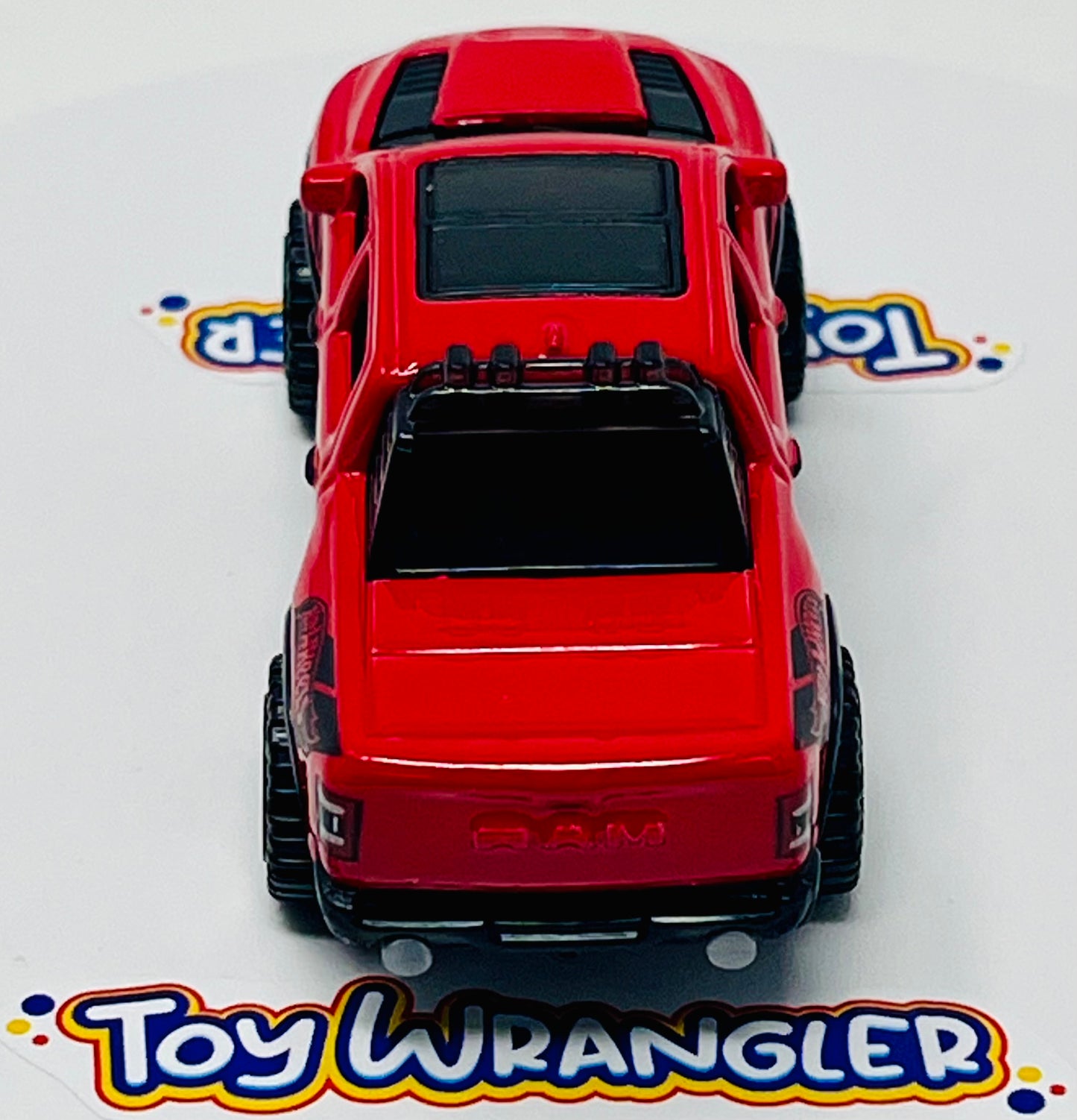 2 X Hot Wheels ‘23 Ram 1500 Rebel Red Pickup Truck HW Hot Trucks 4 Door