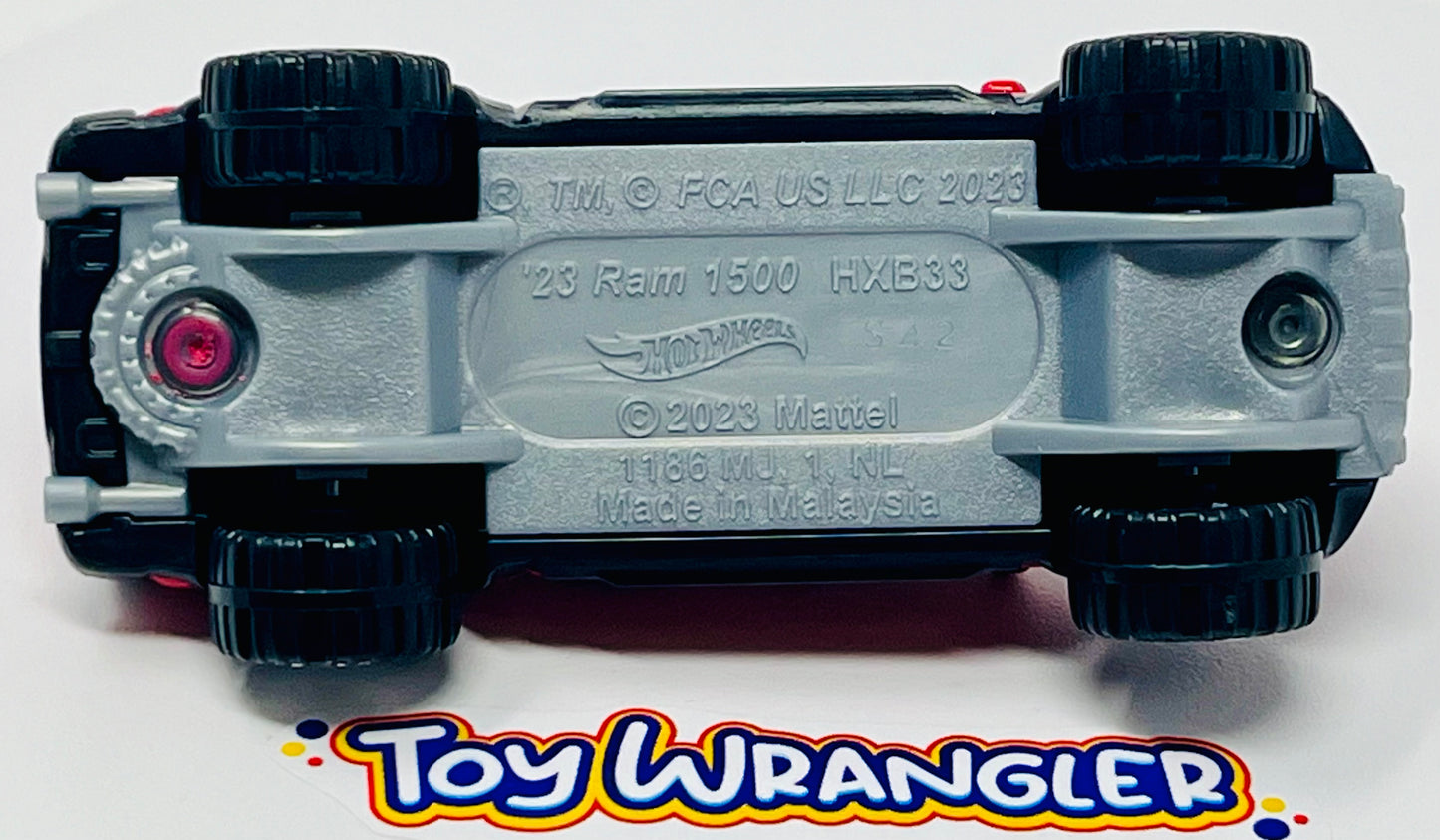 2 X Hot Wheels ‘23 Ram 1500 Rebel Red Pickup Truck HW Hot Trucks 4 Door