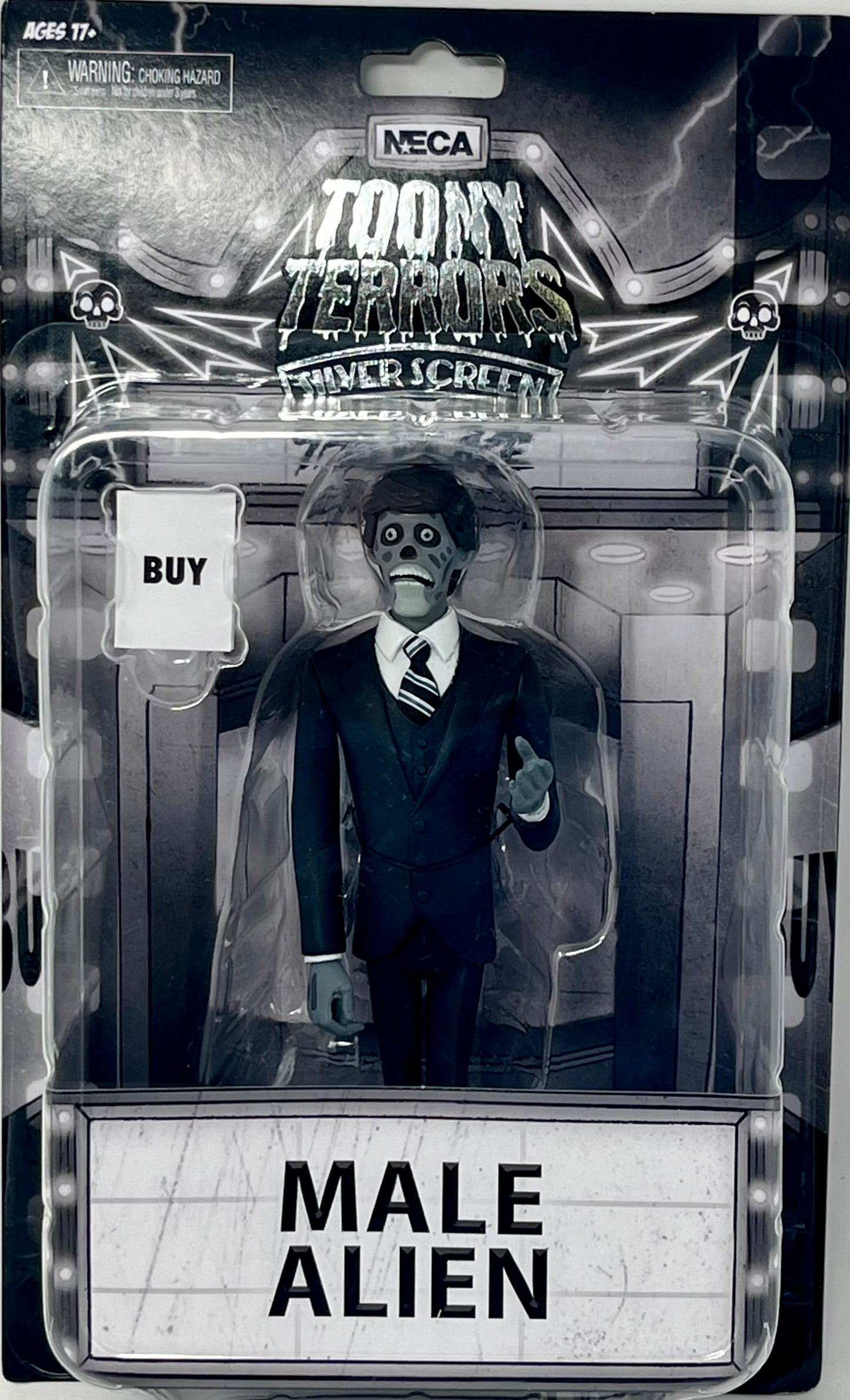 They Live Toony Terrors Alien (Silver Screen Edition)