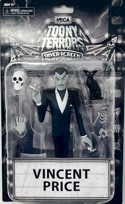 Vincent Price - 6” Scale Action Figure - Toony Terrors Vincent Price Silver Screen Edition