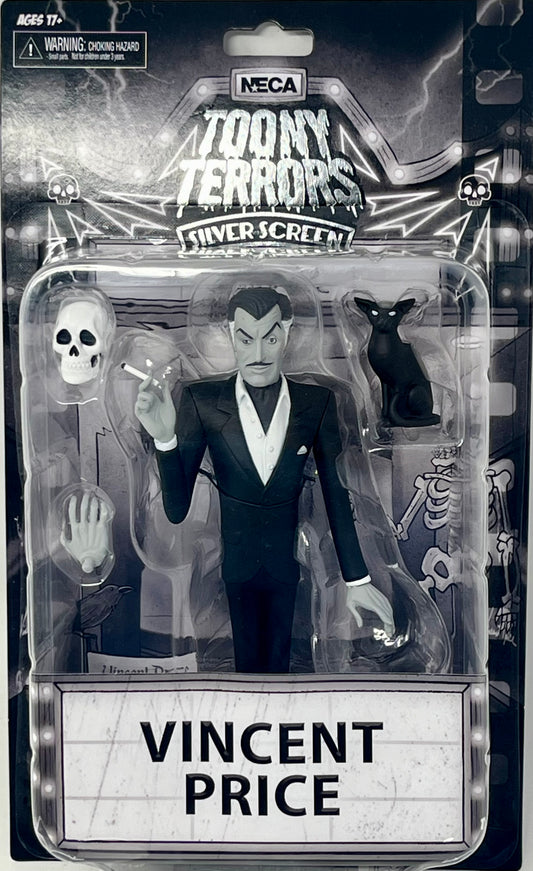 Vincent Price - 6” Scale Action Figure - Toony Terrors Vincent Price Silver Screen Edition