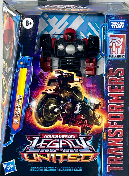 Transformers Legacy United Deluxe Star Raider Road Pig 5.5” Action Figure, 8+