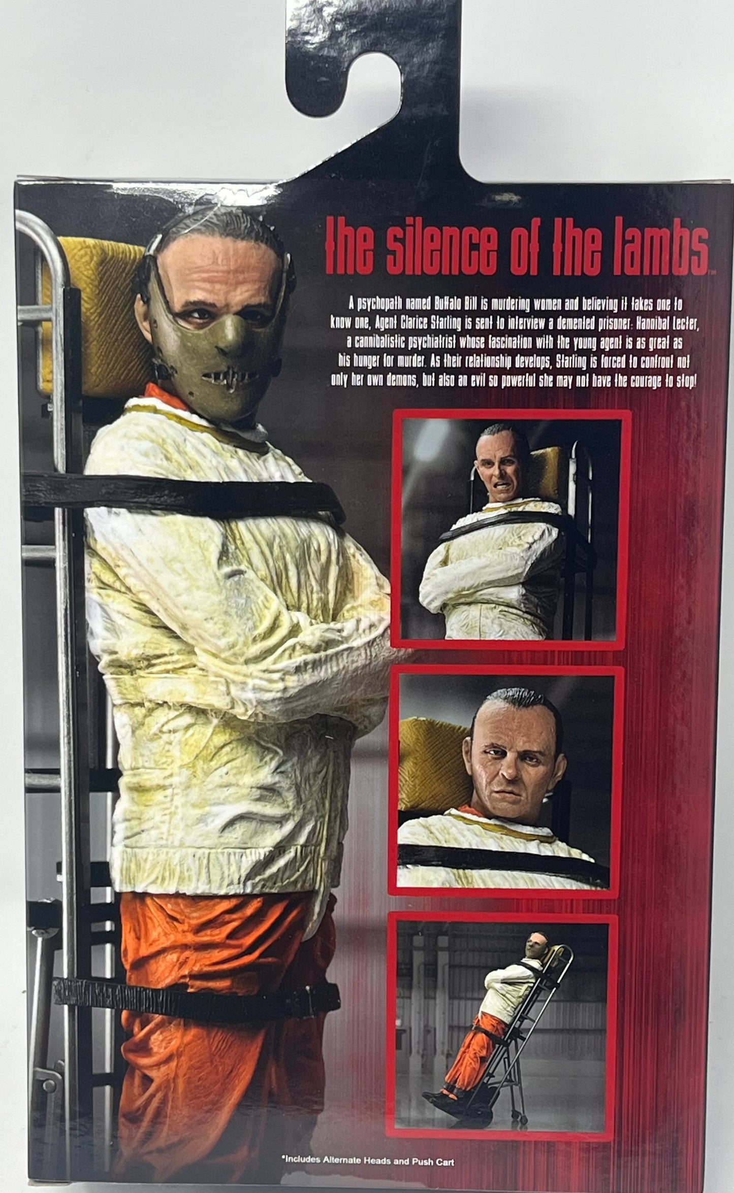 The Silence Of The Lambs Hannibal Lecter Straight Jacket Face Mask Action Figure