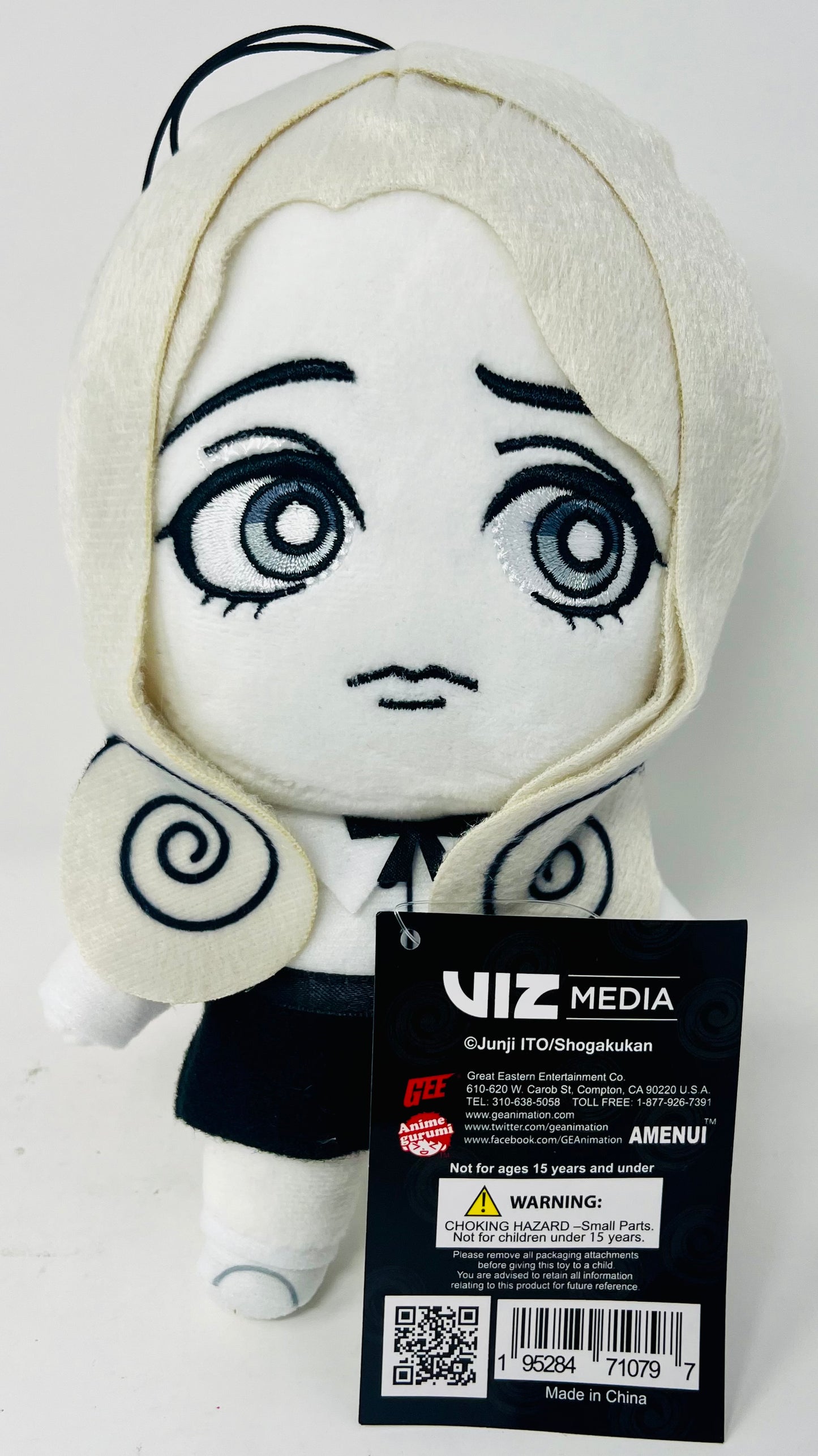 Great Eastern Entertainment Junji Ito's Uzumaki- Goshima Kirie Plush 8" H