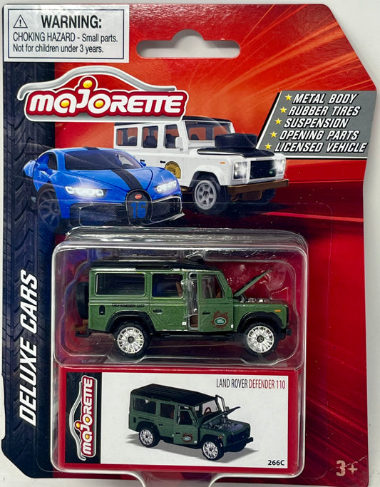 2019 Majorette 1/64 diecast cars 'Deluxe Cars' 266C "Land Rover Defender 110"