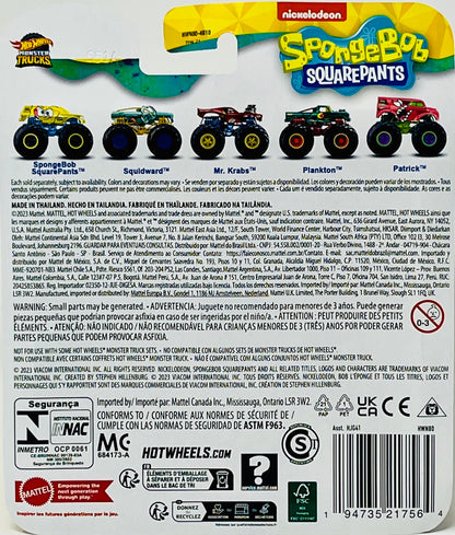 Hot Wheels Monster Trucks SpongeBob SquarePants Plankton