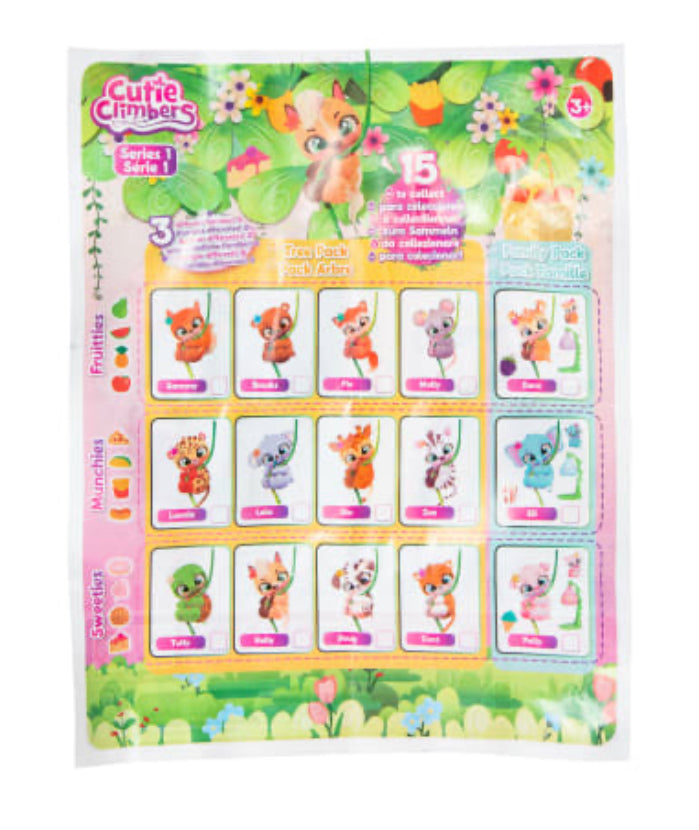 Cutie Climbers Tree Pack Series 1 - Squirrel