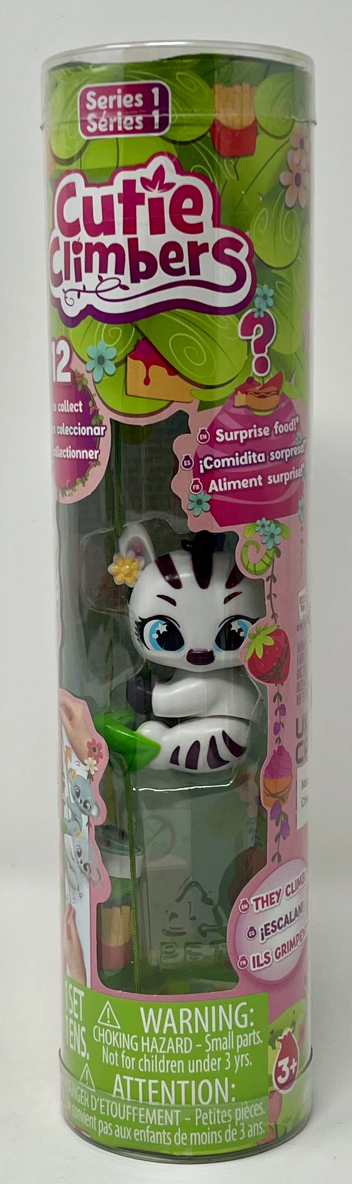 Cutie Climbers Tree Pack Series 1 - Zebra