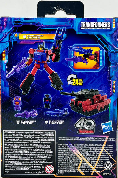 Transformers Generation Legacy Generation 1 Quake Deluxe Action Figure Generation 1