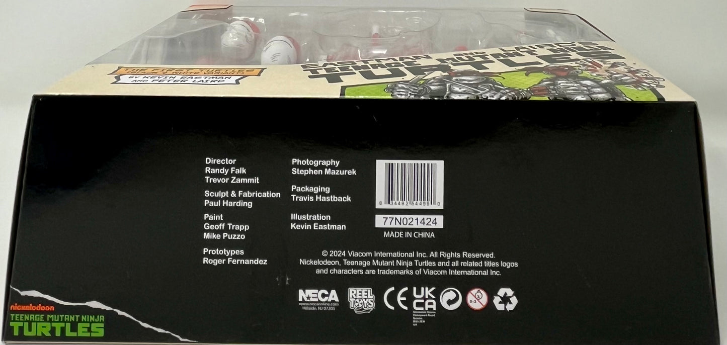 Teenage Mutant Ninja Turtles Black and White First Turtles 7" Action Figures, Set of 2
