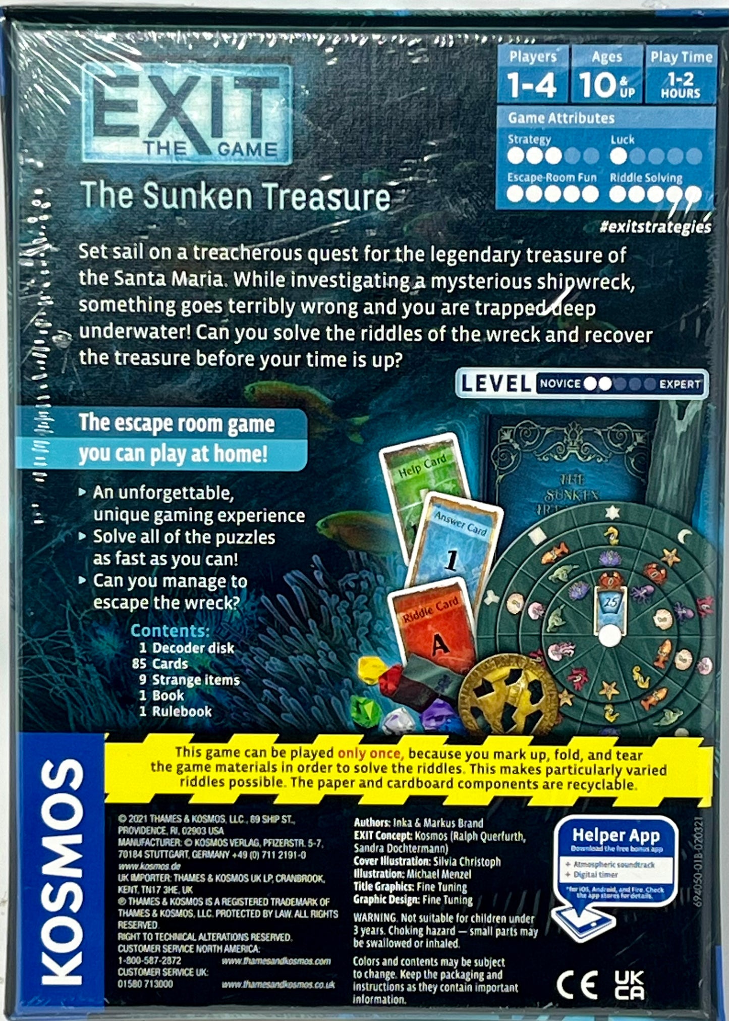 Exit Game - The Sunken Treasure (Age 10+)