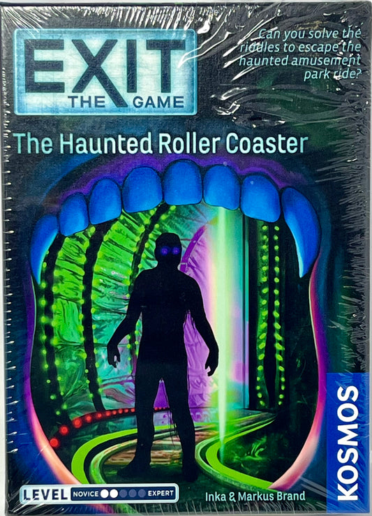 Exit: The Haunted Roller Coaster | Exit: The Game - A Kosmos Game from Thames & Kosmos | Family-Friendly, Card-Based at-Home Escape Room Experience for 1 to 4 Players, Ages 10+