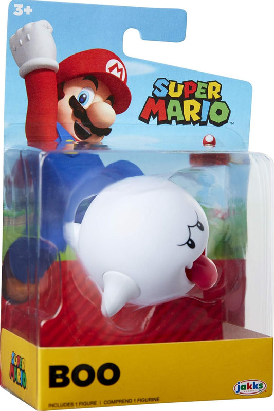 Super Mario Action Figure 2.5 Inch Boo Collectible Toy