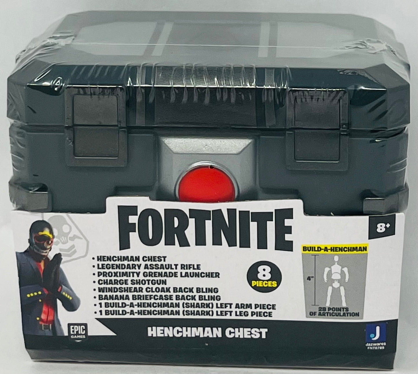 #1 Fortnite Henchman Chest 8 Pieces (6) Accessaries (2) Build A Henchman Parts