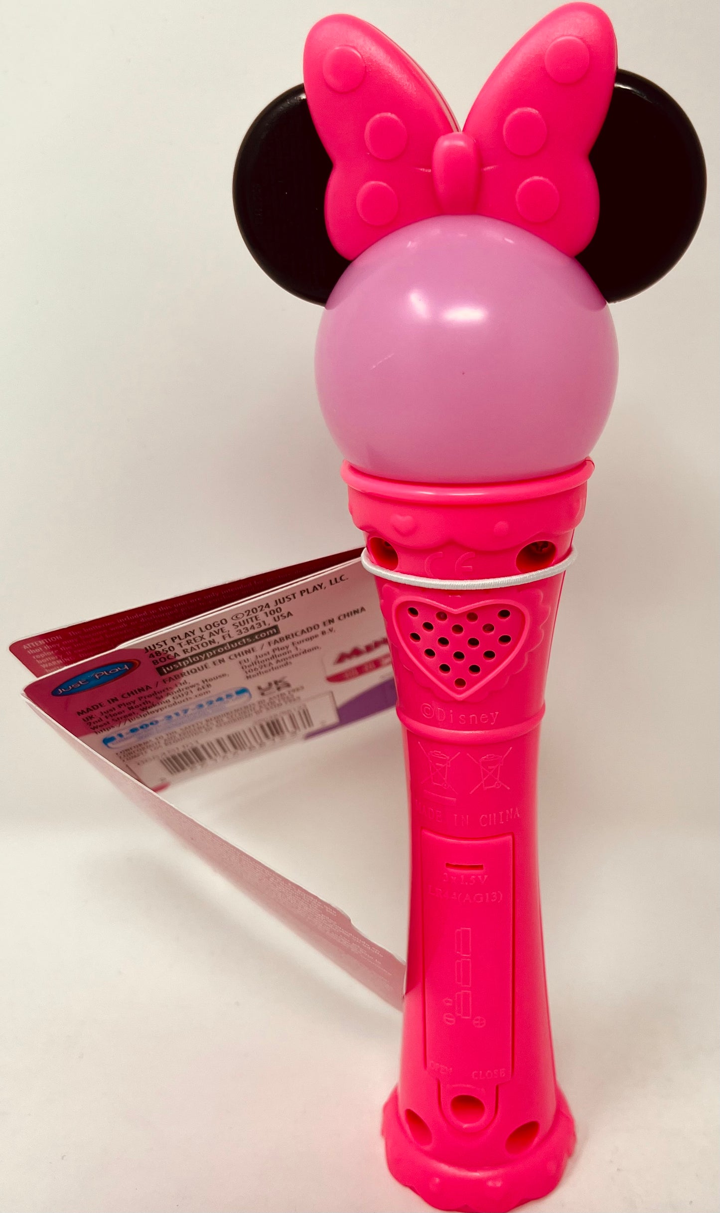 Minnie Mouse Sounds Musical Lights Up Microphone “Minnie’s Boutique”