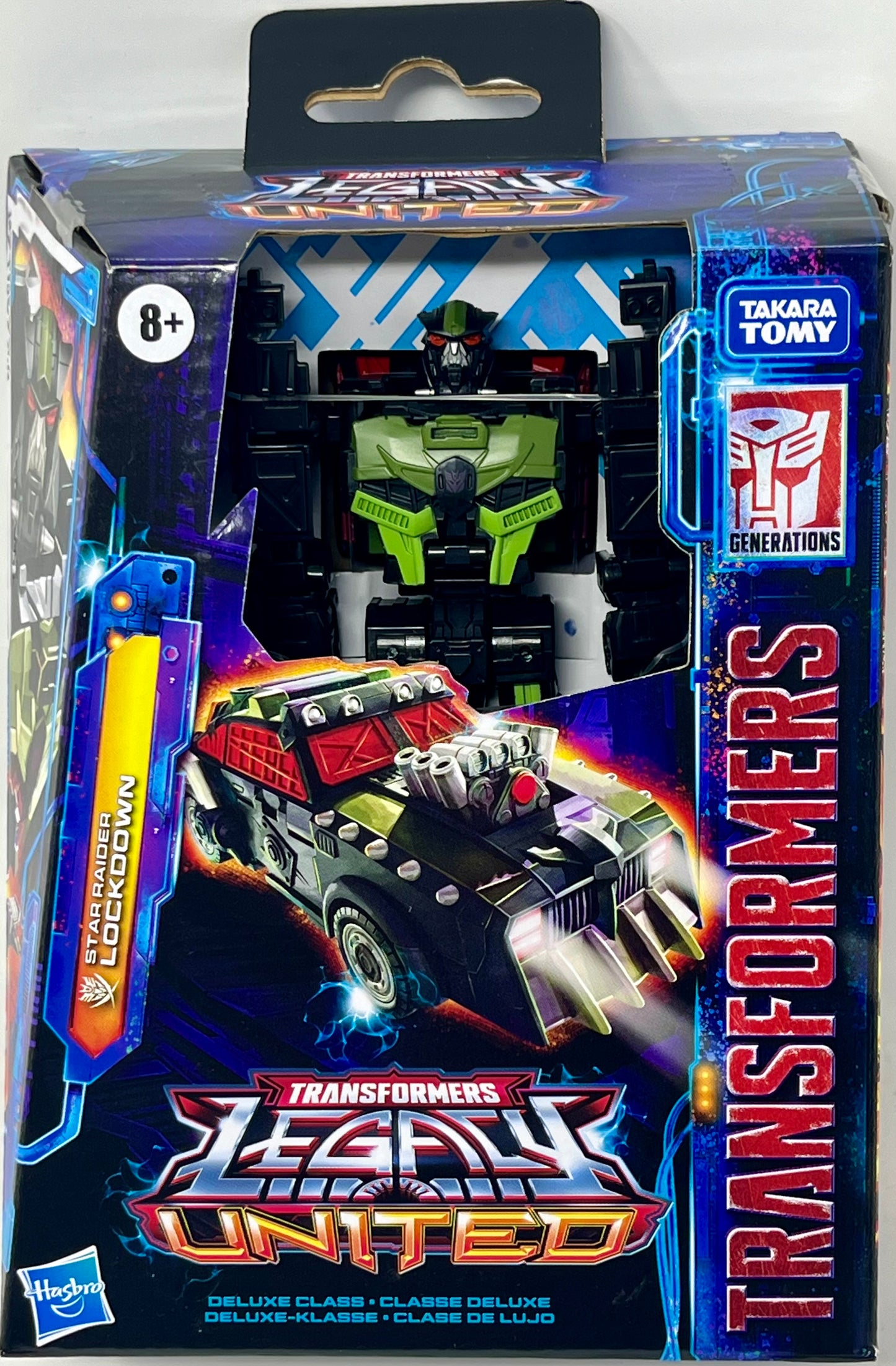 Transformers Generations Legacy United Deluxe Class Figure Star Raider Lockdown 14cm