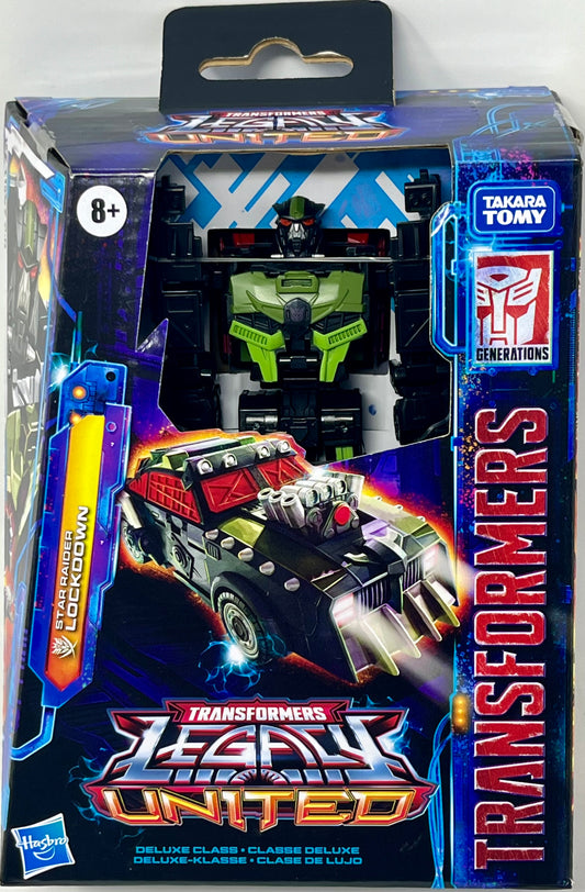 Transformers Generations Legacy United Deluxe Class Figure Star Raider Lockdown 14cm