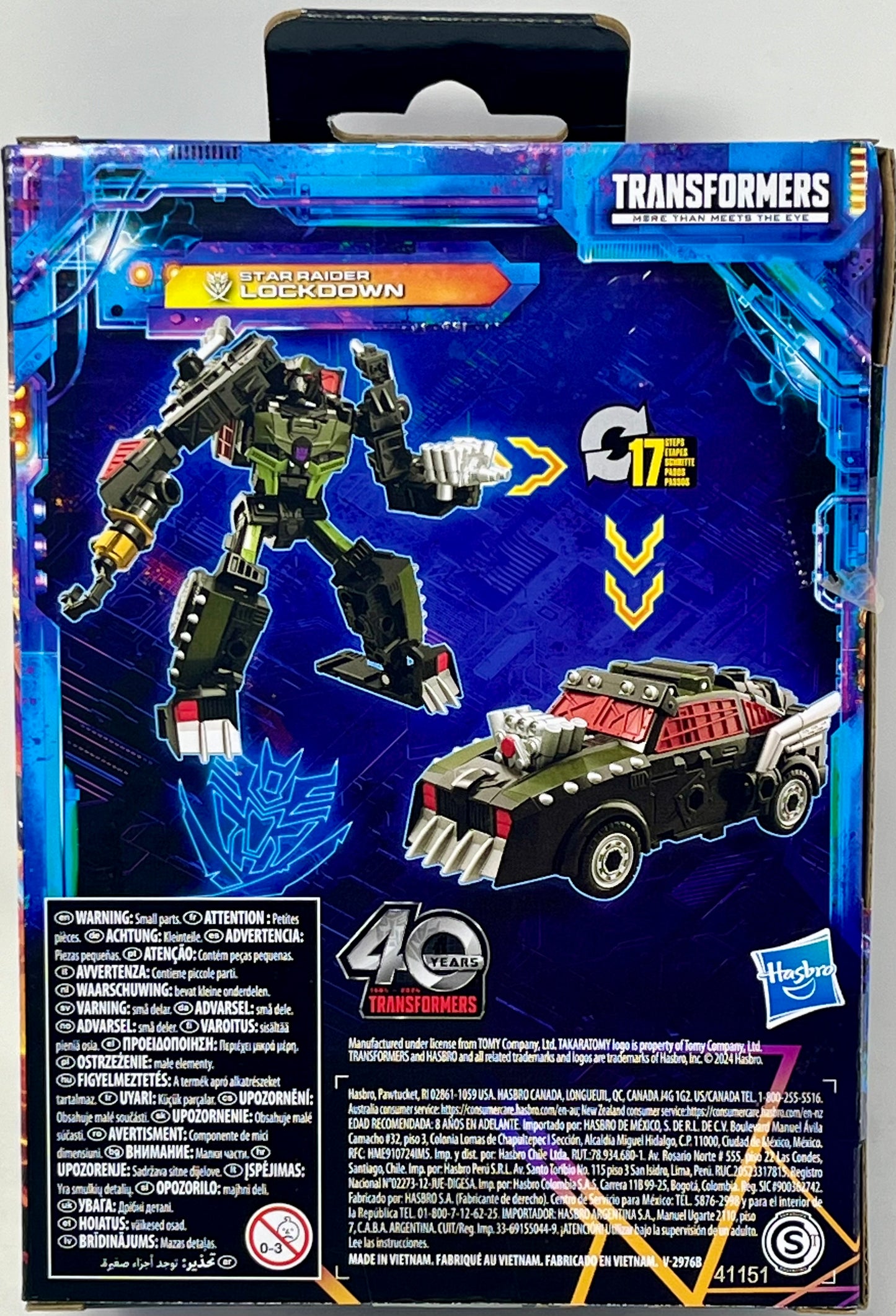 Transformers Generations Legacy United Deluxe Class Figure Star Raider Lockdown 14cm